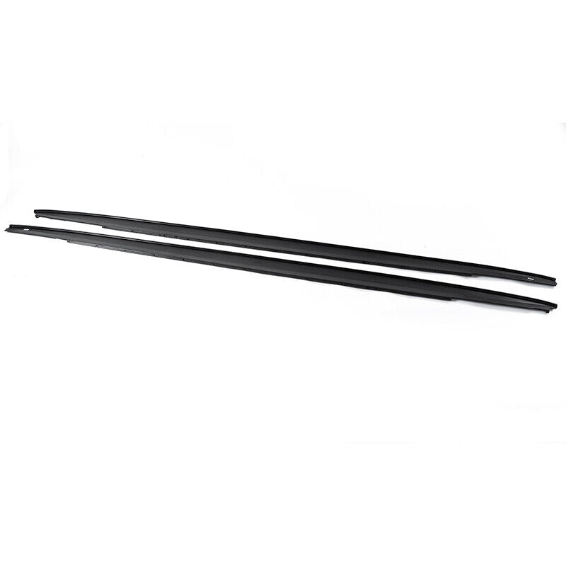 2X for BMW G30 530I 540I & F90 M5 Sedan 2017-22 MP Style Side Skirts Gloss Black