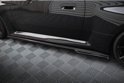 carbon fiber Pattern SIDE SKIRTS DIFFUSERS V.1  M2 G87