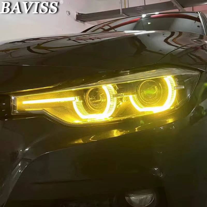 For BMW F30 LCI 3 Series CSL Yellow DRL LED Red Amber Daytime Running Lights LED Board DRL Module 2016-2019