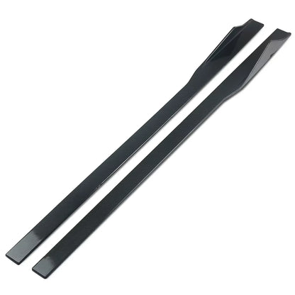 M Sport Side Skirts Extension Carbon Color for BMW F22 235I 240I F23 F87 M2 Style 2014-20 Rocker Plate Lip Separator Bumper