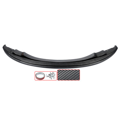 1X for 07-13 BMW E92 E93 M3 Carbon Fiber Style Front Bumper Lip Splitter Spoiler