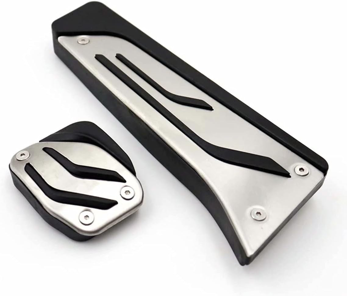 LHD Aluminum Alloy Car Pedals Accelerator Gas Brake Footrest Pedal Cover Trim for BMW M Series M2 M3 M4 M5 M6 F87 F80 F82 F83 F10 F12 F13 2014-2017