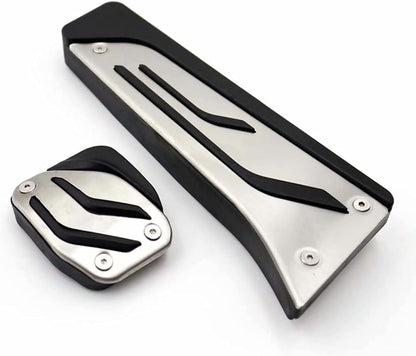 LHD Aluminum Alloy Car Pedals Accelerator Gas Brake Footrest Pedal Cover Trim for BMW M Series M2 M3 M4 M5 M6 F87 F80 F82 F83 F10 F12 F13 2014-2017