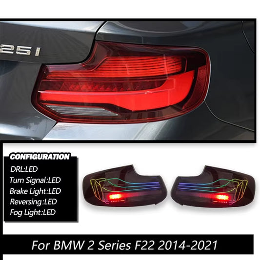 Car Lights for BMW 2 Series F22 Taillight 2014-2021 RGB LED Projetor Tail Lamp Daytime Running Light Automotive Accessories