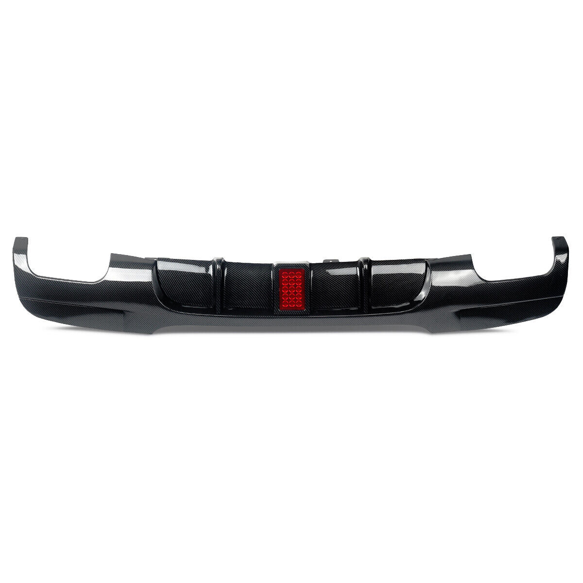 F1 Style for BMW E90 E91 M Sport Bumper Rear Bumper Diffuser Carbon Fiber Look