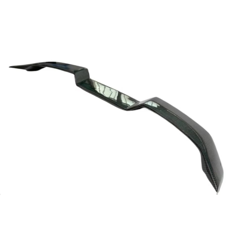 For BMW M3 G80 G22 M4 G82 2021+ Dry Carbon Fibre V Style Tail Fins Rear Spoiler Guide Wing Rear Wing Body Kit Decoration