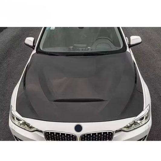 High Quality GTS Style Car Hoods Bonnet Carbon Fiber Car Engine Hood for BMW F30 F35 2013 - 2019