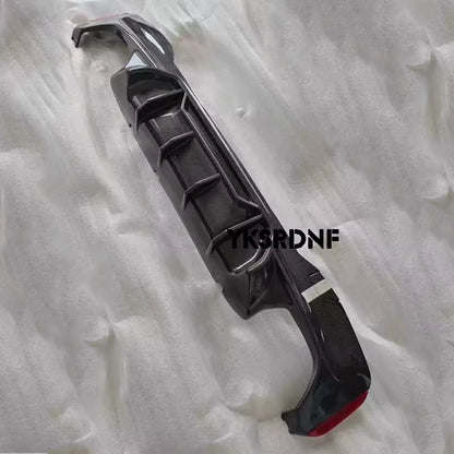For BMW M5 ABS Car Rear Bumper Lip Spoiler Diffuser BMW 5 Series SPORT F90 M5 2017-2023 Rear Diffuser REAL CARBON FIBER