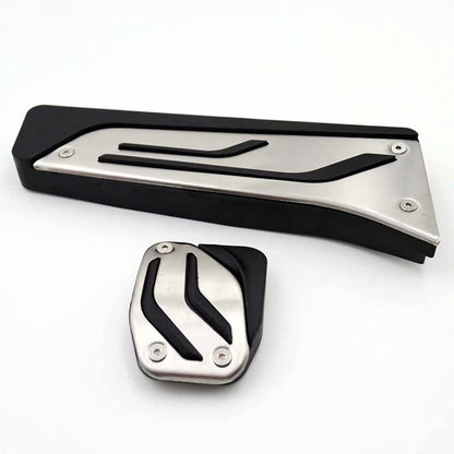 LHD Aluminum Alloy Car Pedals Accelerator Gas Brake Footrest Pedal Cover Trim for BMW M Series M2 M3 M4 M5 M6 F87 F80 F82 F83 F10 F12 F13 2014-2017