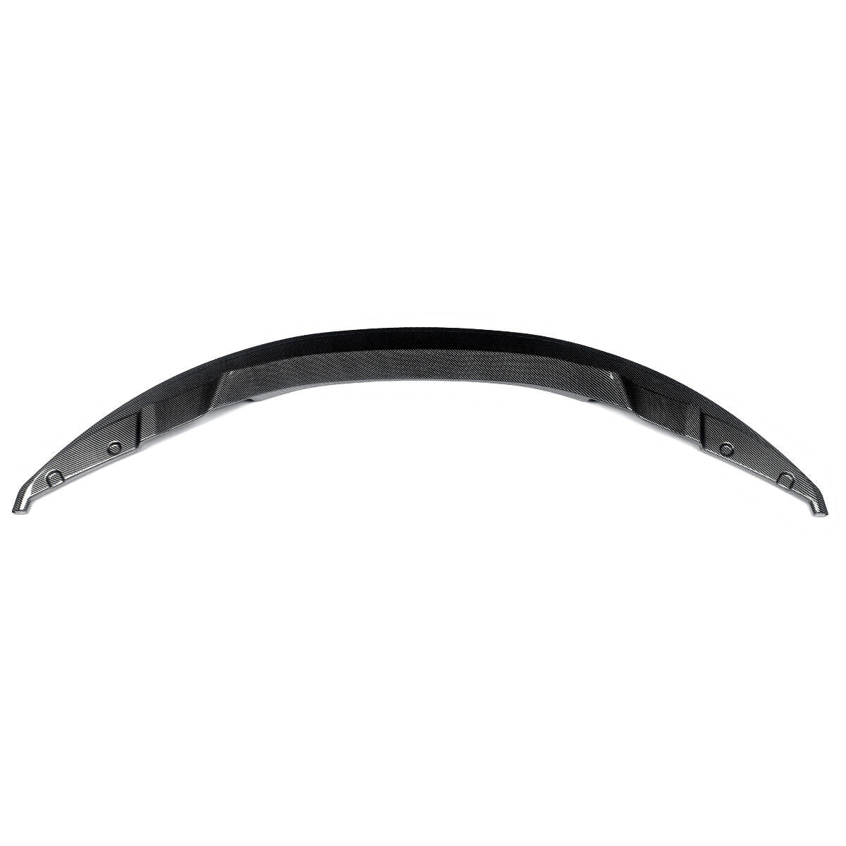 1X for 07-13 BMW E92 E93 M3 Carbon Fiber Style Front Bumper Lip Splitter Spoiler