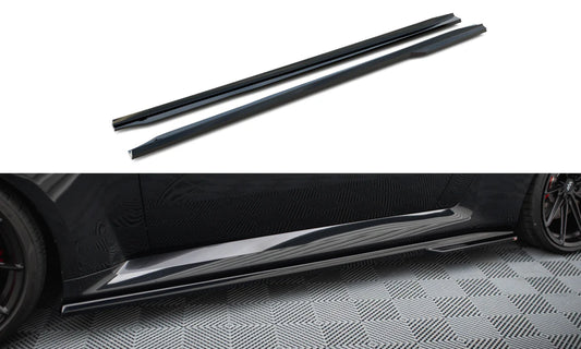 carbon fiber Pattern SIDE SKIRTS DIFFUSERS V.1  M2 G87