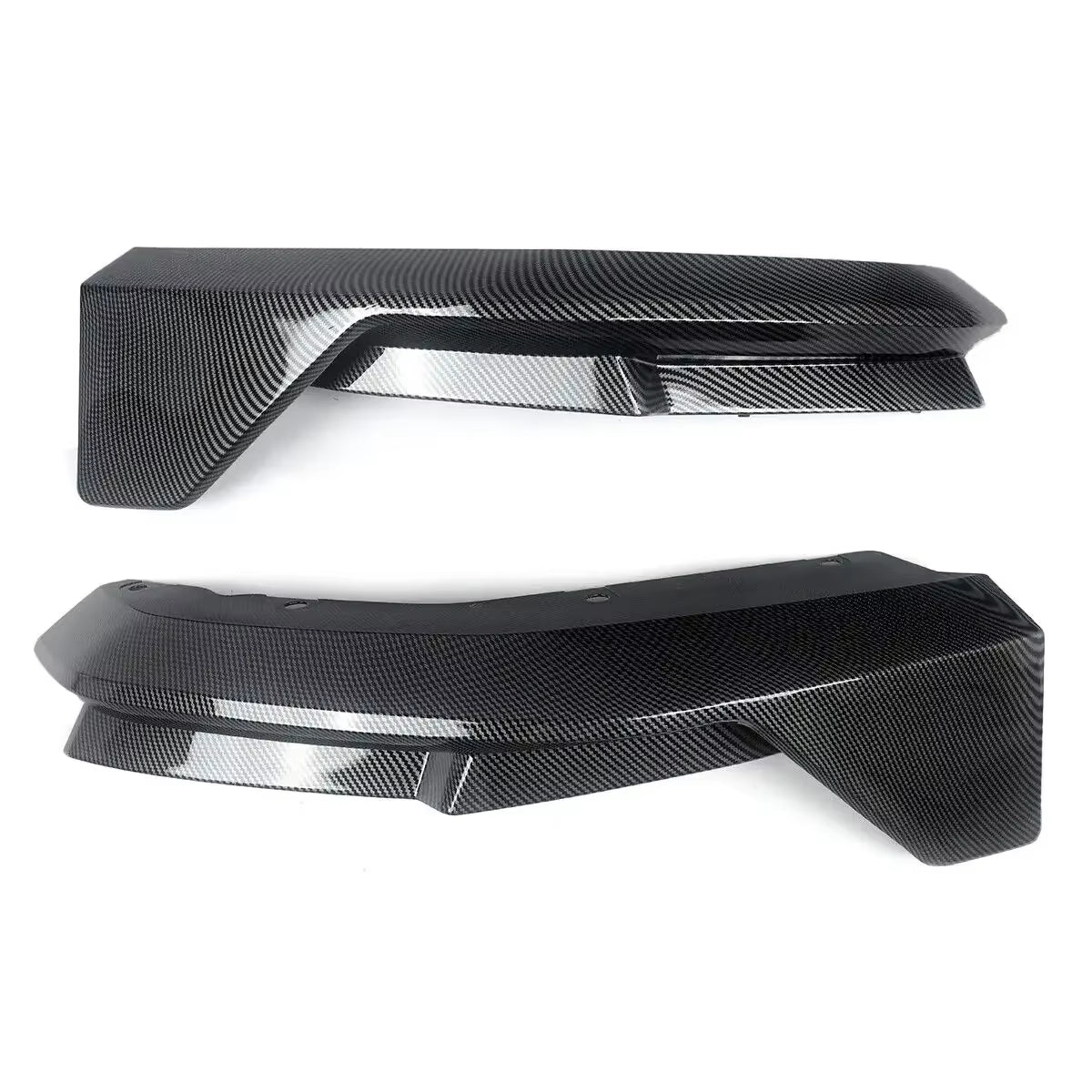 For 2021-2023 BMW G80 M3 Sedan Carbon Fiber Look MP Style Rear Bumper Lip Aprons