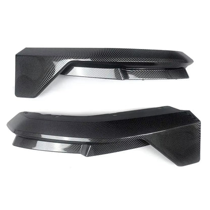 For 2021-2023 BMW G80 M3 Sedan Carbon Fiber Look MP Style Rear Bumper Lip Aprons