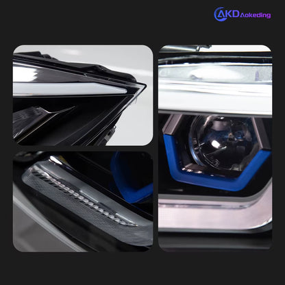 Car Lights for BMW E90 3 Series 2005-2012 LED Auto Headlight Assembly 318I 320I 325I Upgrade Laser Kit Design Tool Accessories