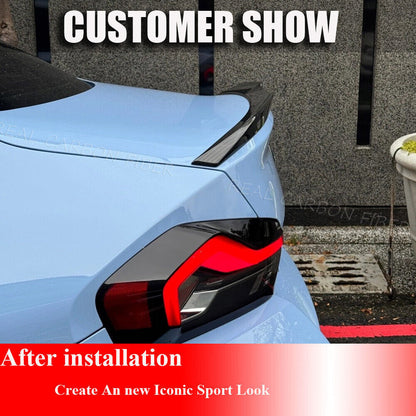 For BMW G42 G87 M240I 220I M2 Coupe 2022-2025 Rear Trunk Spoiler Wing DRY CARBON